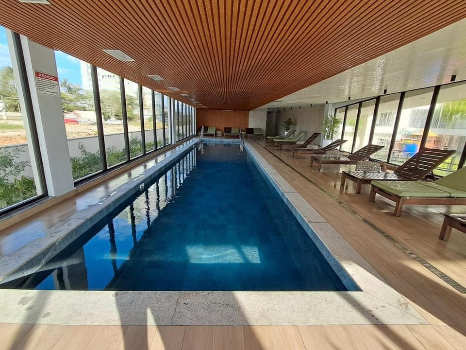 Upside Home club Laços, Piscina aquecida Apartment in State of Santa Catarina