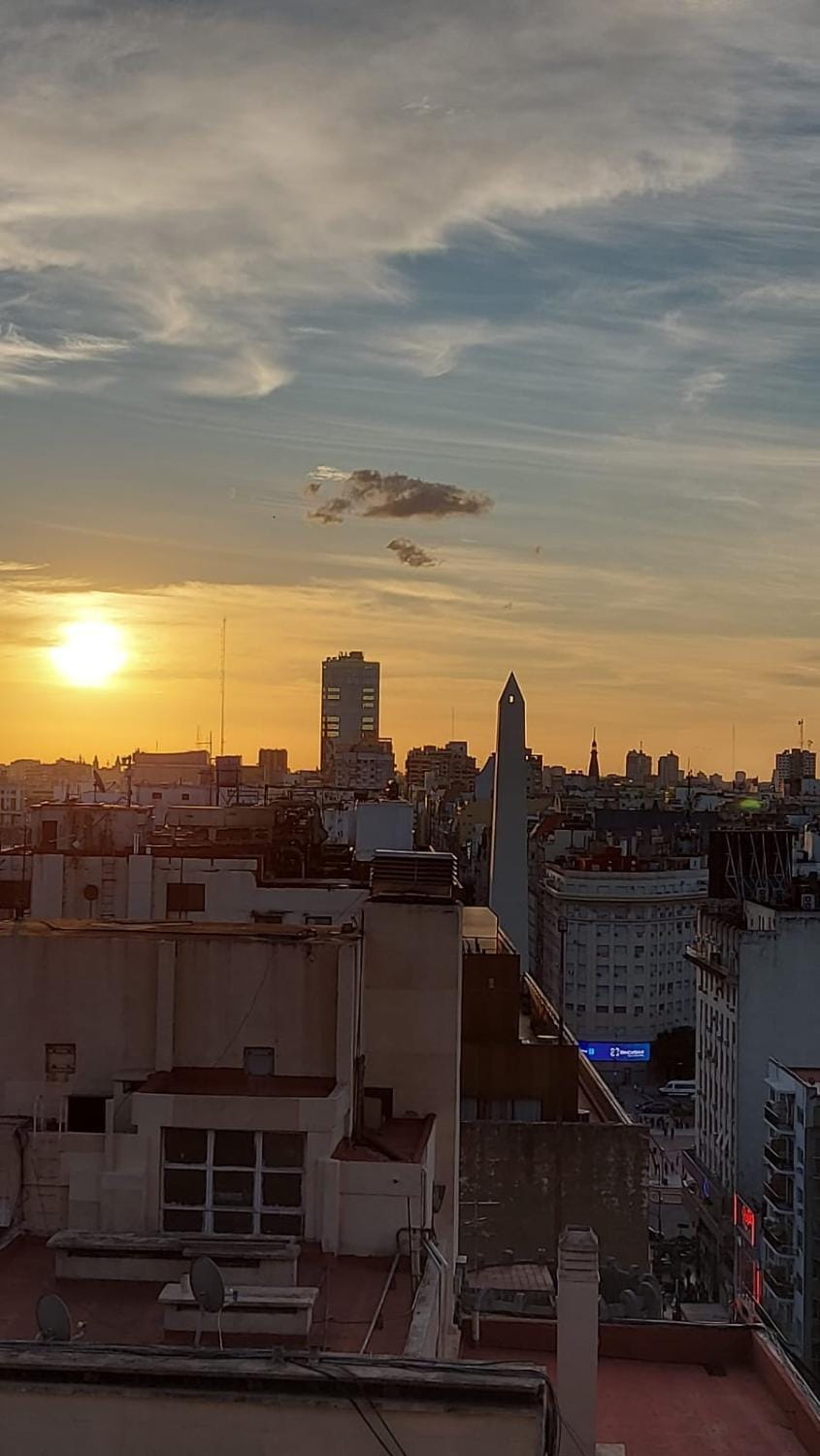 Day, City view, Sunset