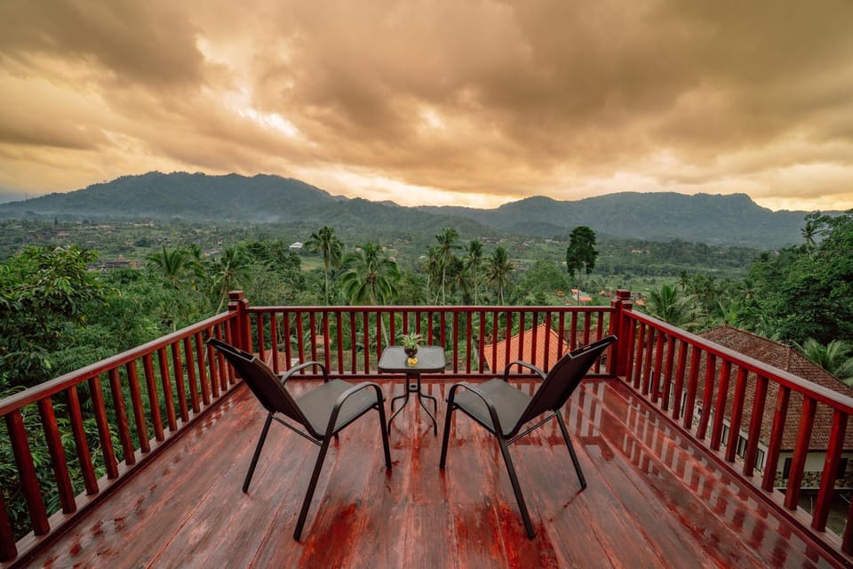 Day, Natural landscape, Balcony/Terrace, Mountain view