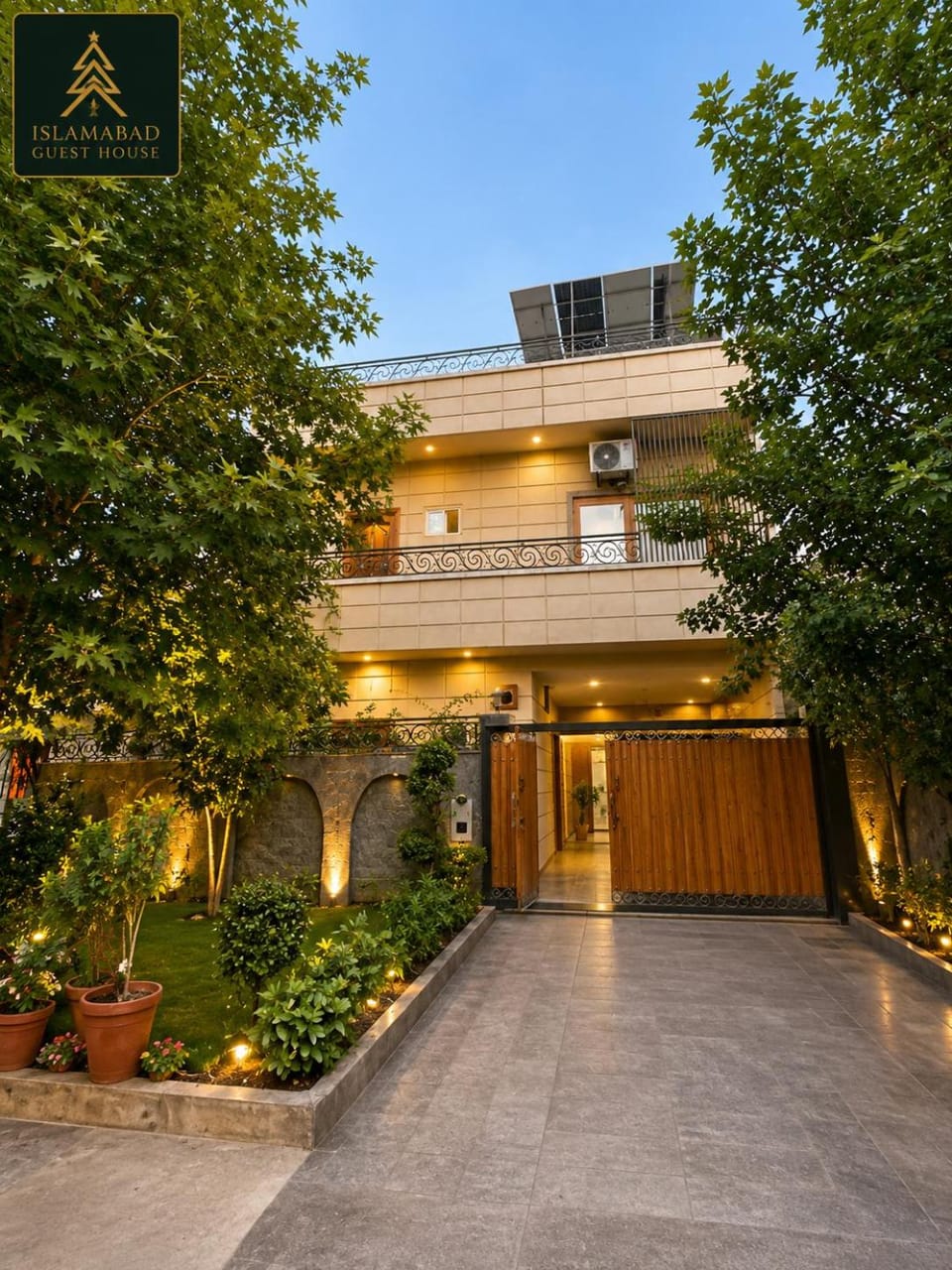 Property building, Garden