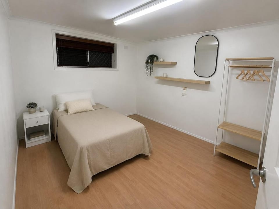 Bed, Bedroom, wardrobe