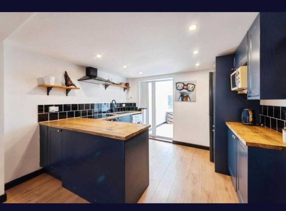 Kitchen or kitchenette, oven, stove
