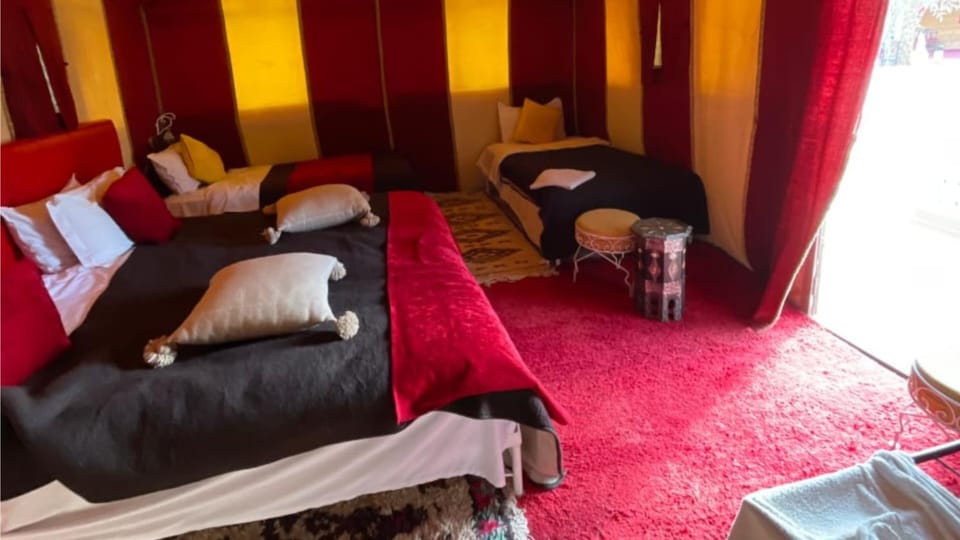 Camping in Desert Campground/ 
RV Resort in Morocco