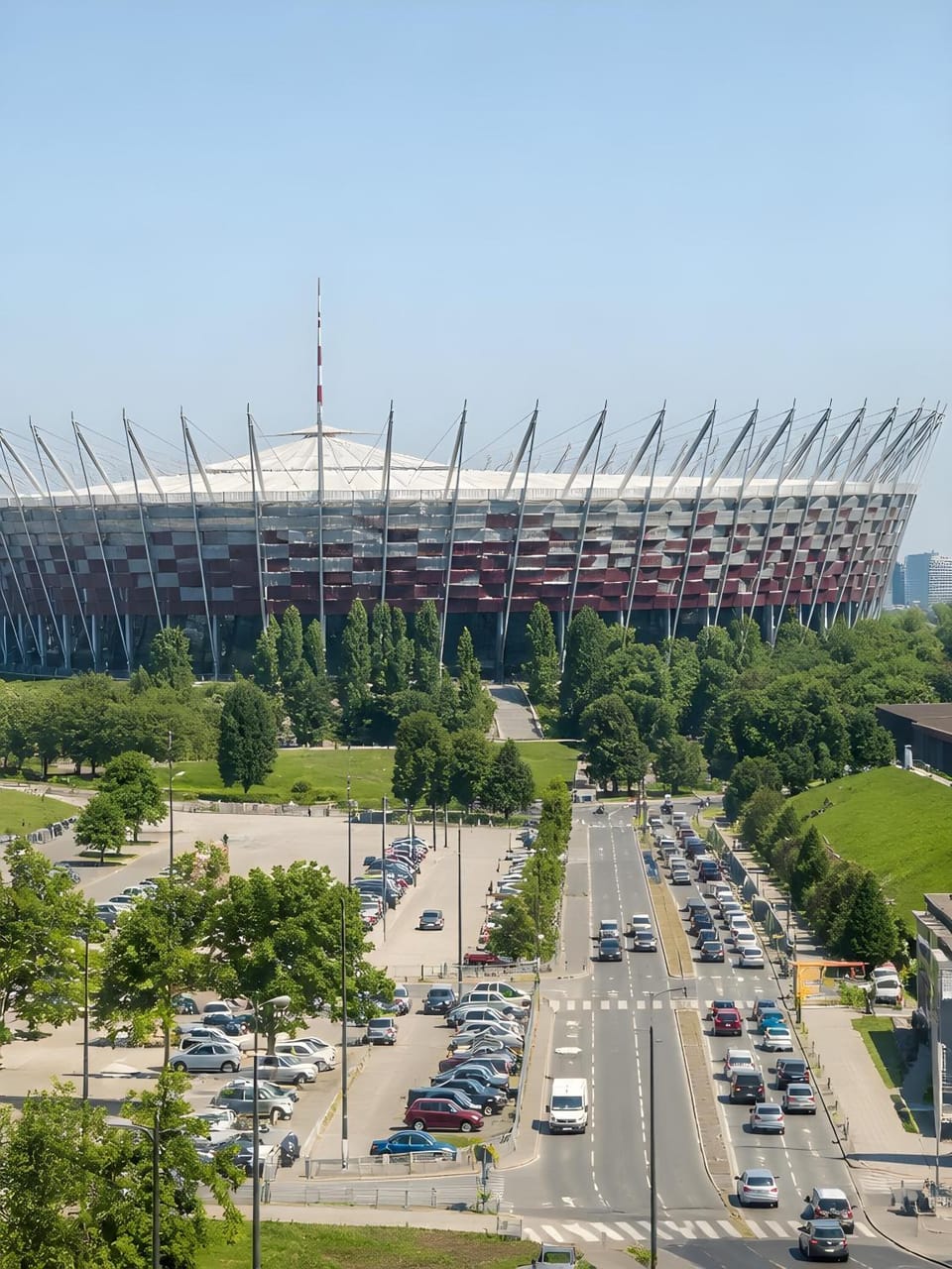Old Town Heart XLI - National Stadium Tower 74 Apartment in Warsaw