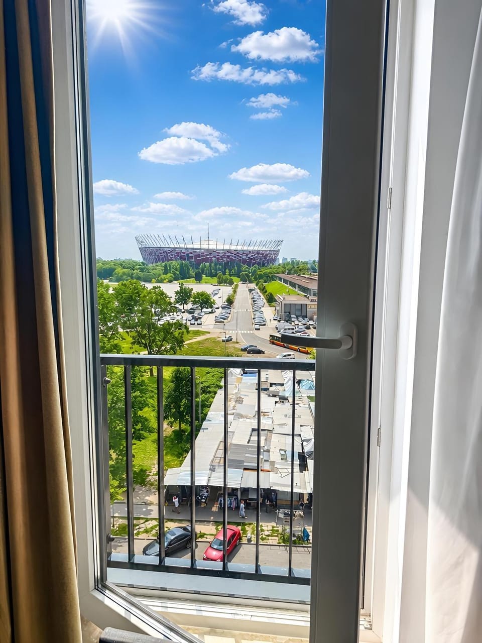 Old Town Heart XLI - National Stadium Tower 74 Apartment in Warsaw