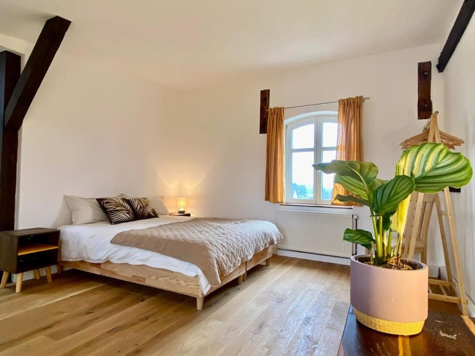 Alte Mühle mit Badefass & Natur House in Brandenburg