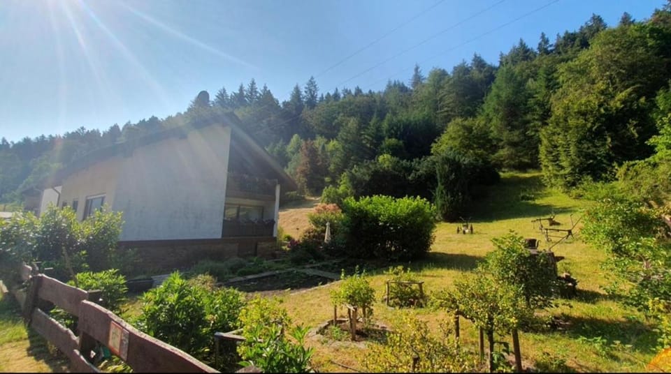 Property building, Natural landscape, Garden view