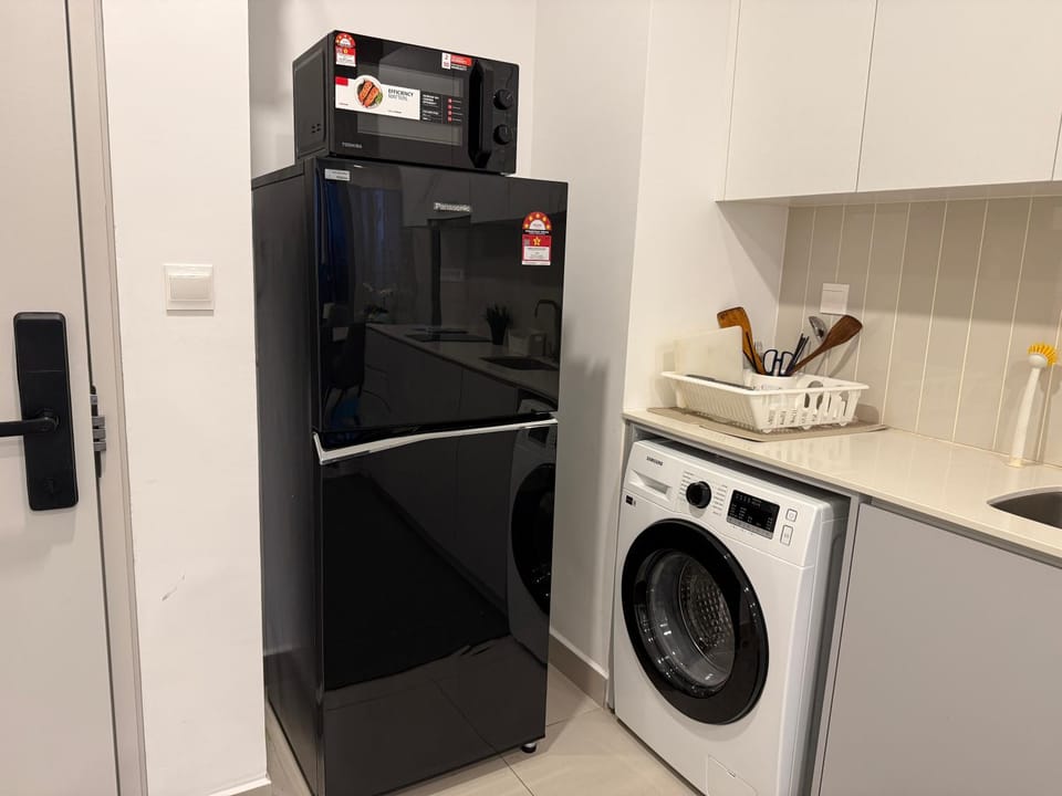microwave, washing machine