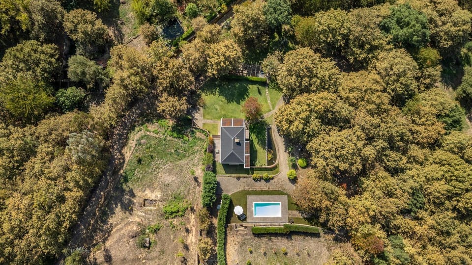 Property building, Natural landscape, Bird's eye view