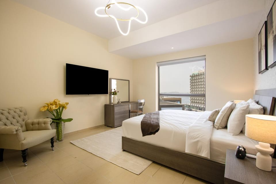 Bedroom, Sea view