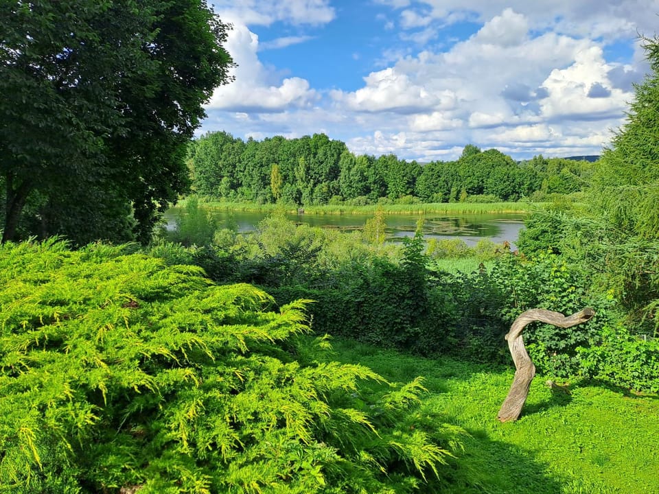 Garden, Lake view