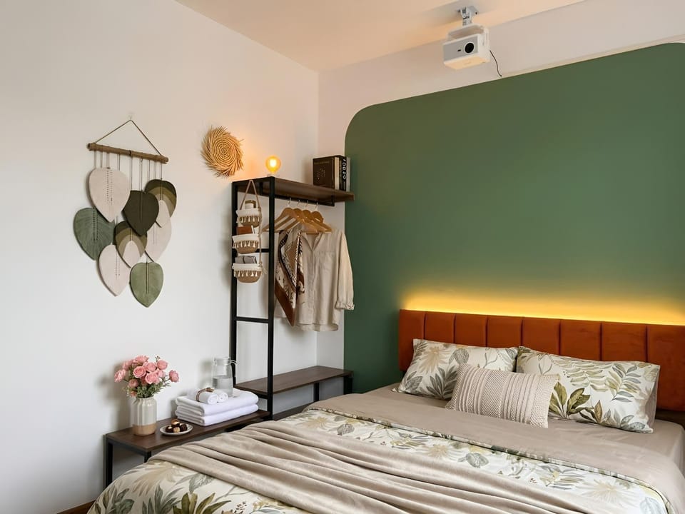 Bed, Bedroom, wardrobe