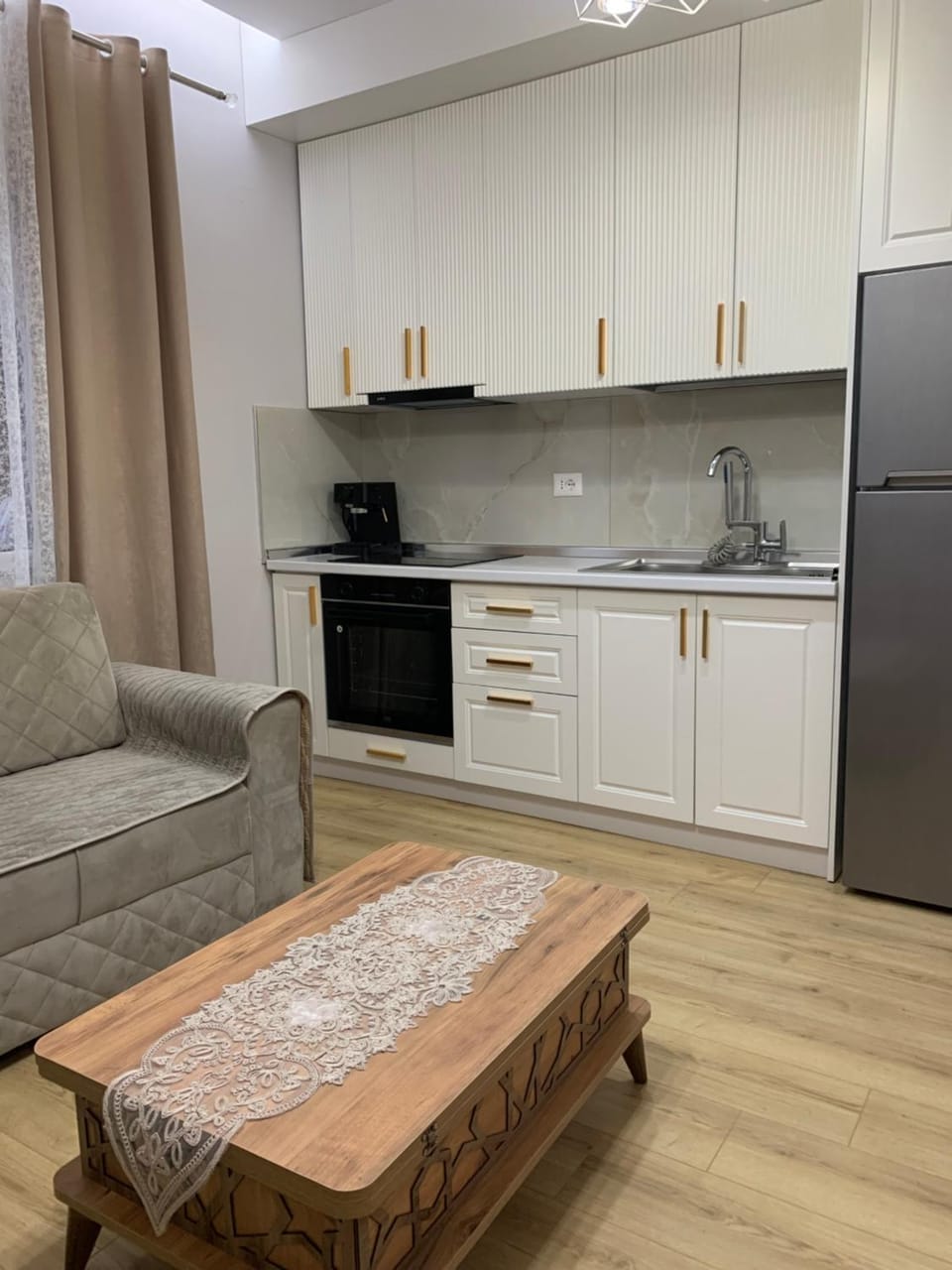 White guesthouse Bed and Breakfast in Tirana County, Albania