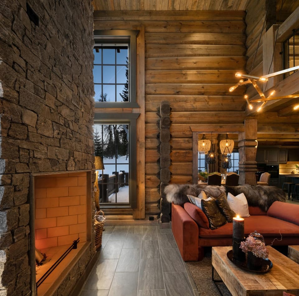 Living room, Seating area, fireplace, fireplace