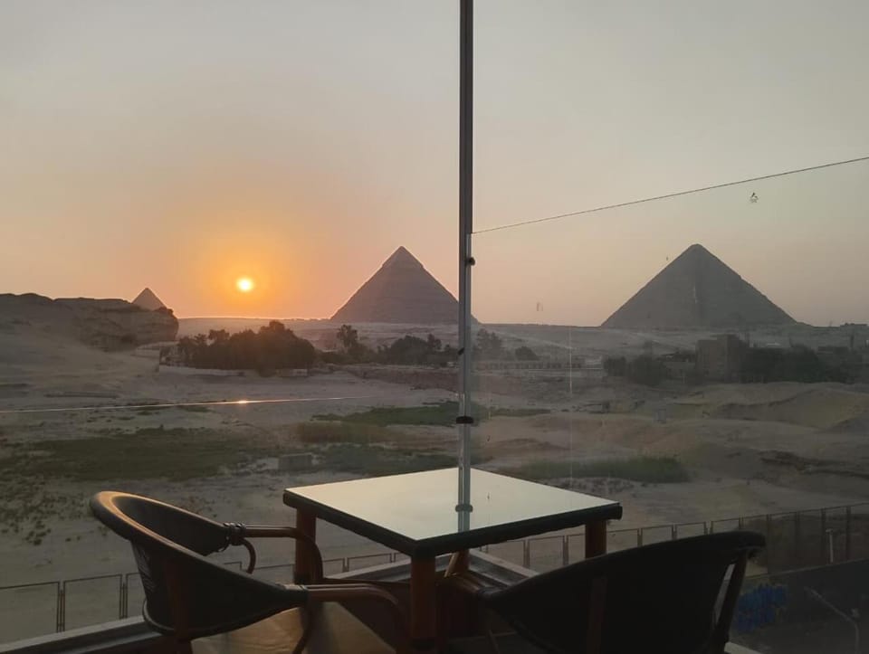 Nearby landmark, Landmark view, Sunset