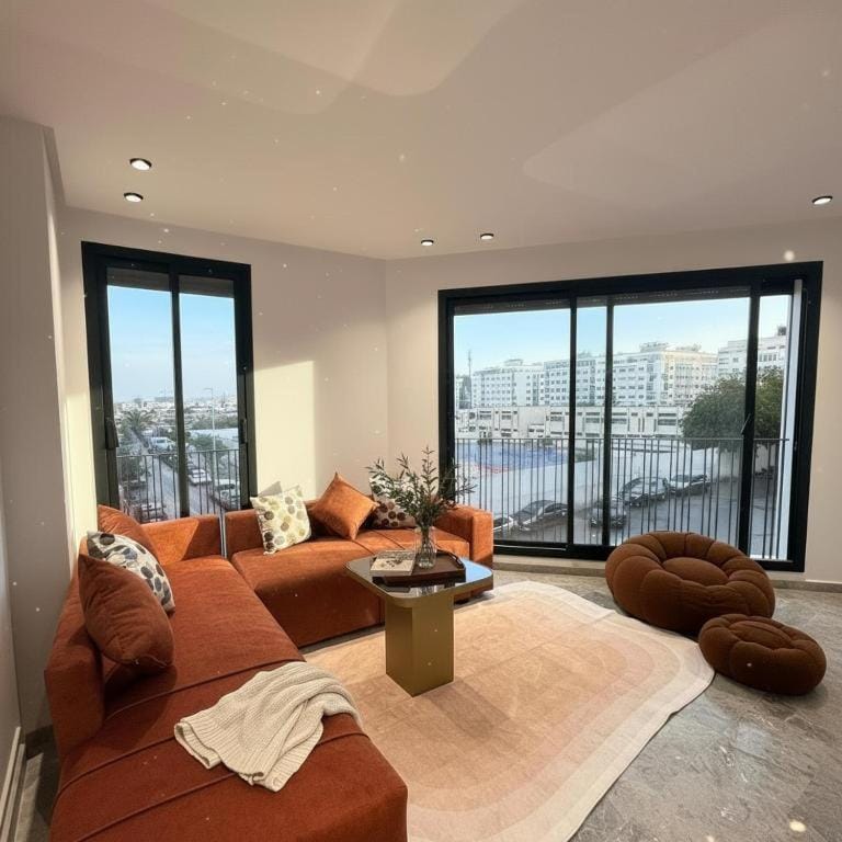 NEW Casablanca City Center private parking Apartment in Casablanca