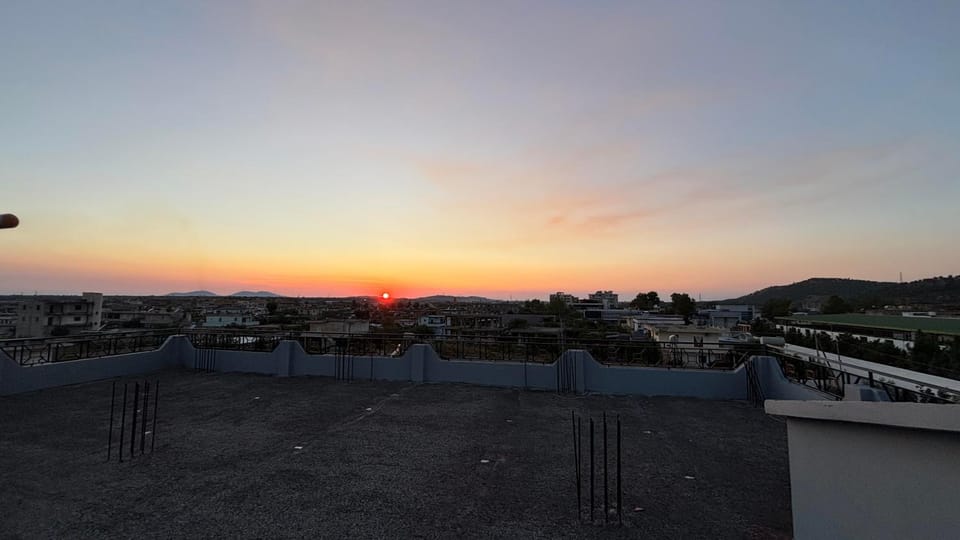 Natural landscape, Sunset