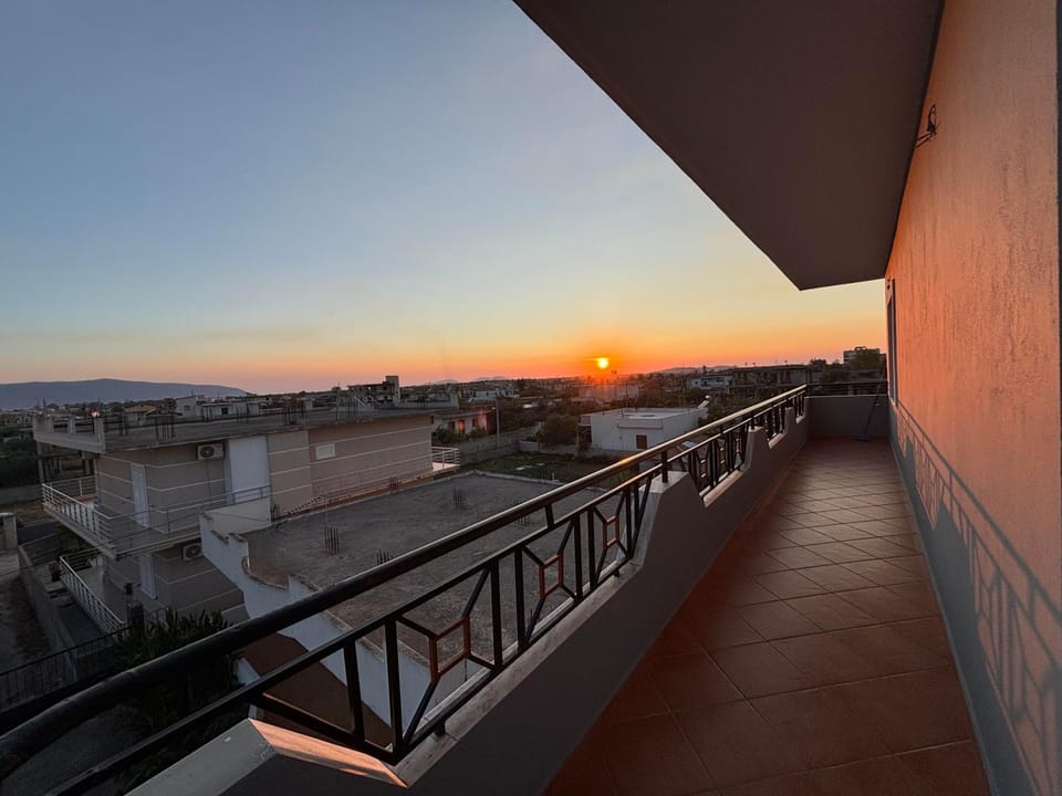View (from property/room), Balcony/Terrace, Sunset