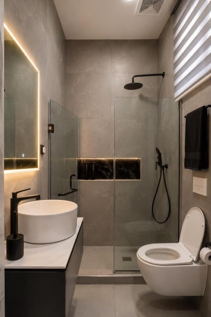 Shower, Toilet, Bathroom
