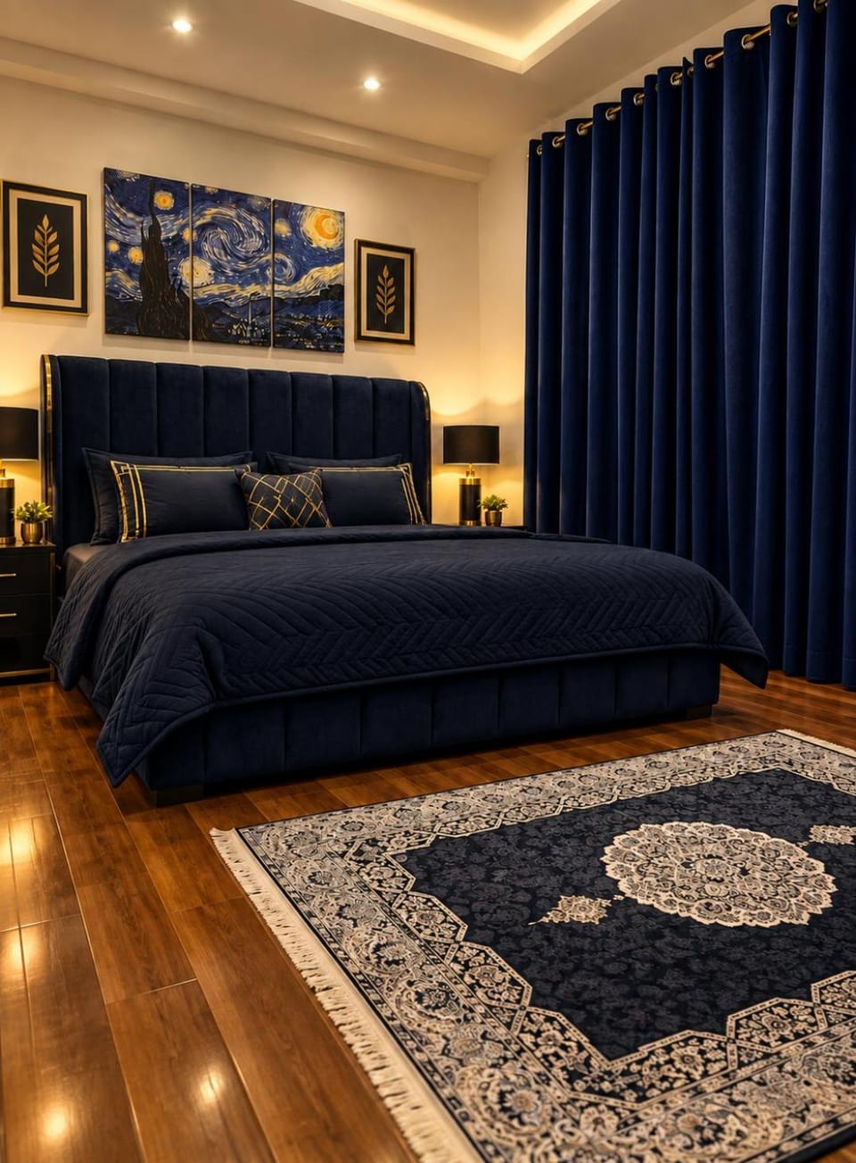 Bed, Bedroom