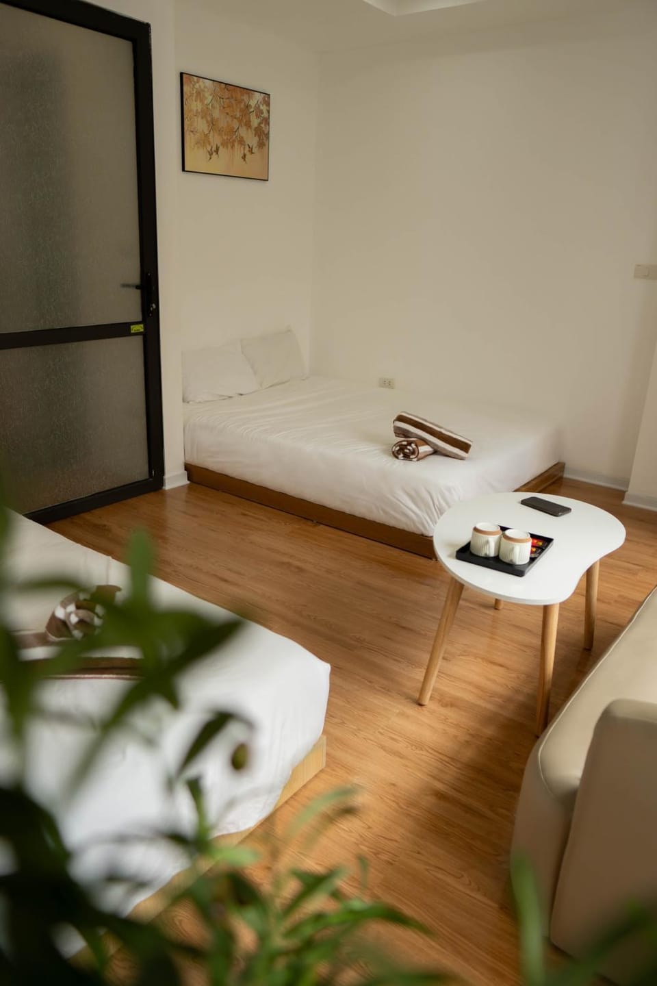 Seating area, Bedroom