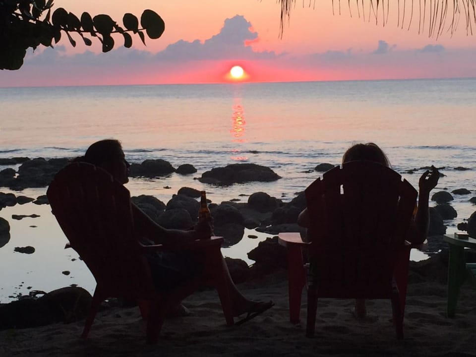 Restaurant/places to eat, Natural landscape, Sea view, Drinks, Sunset