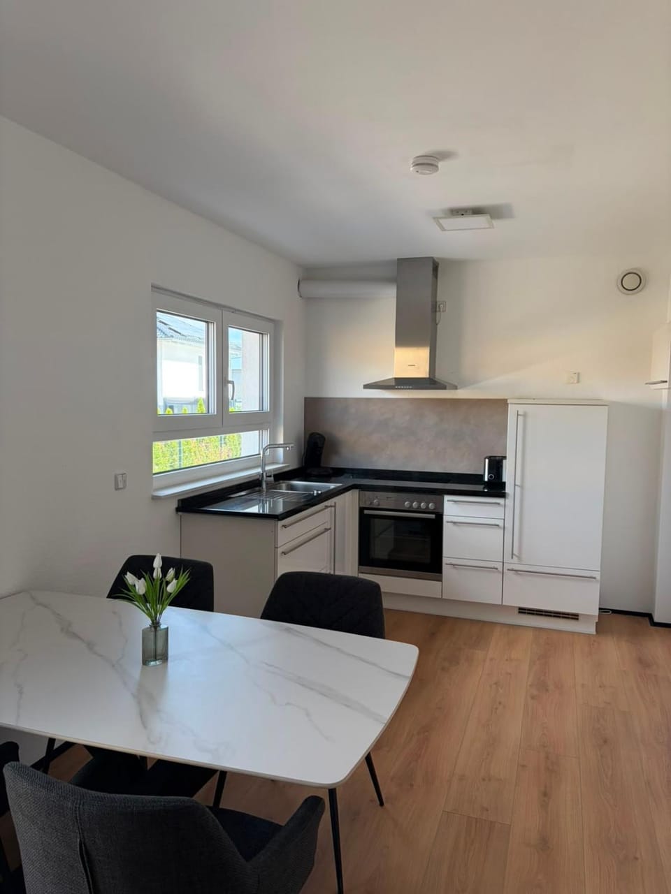 Kitchen or kitchenette, Dining area