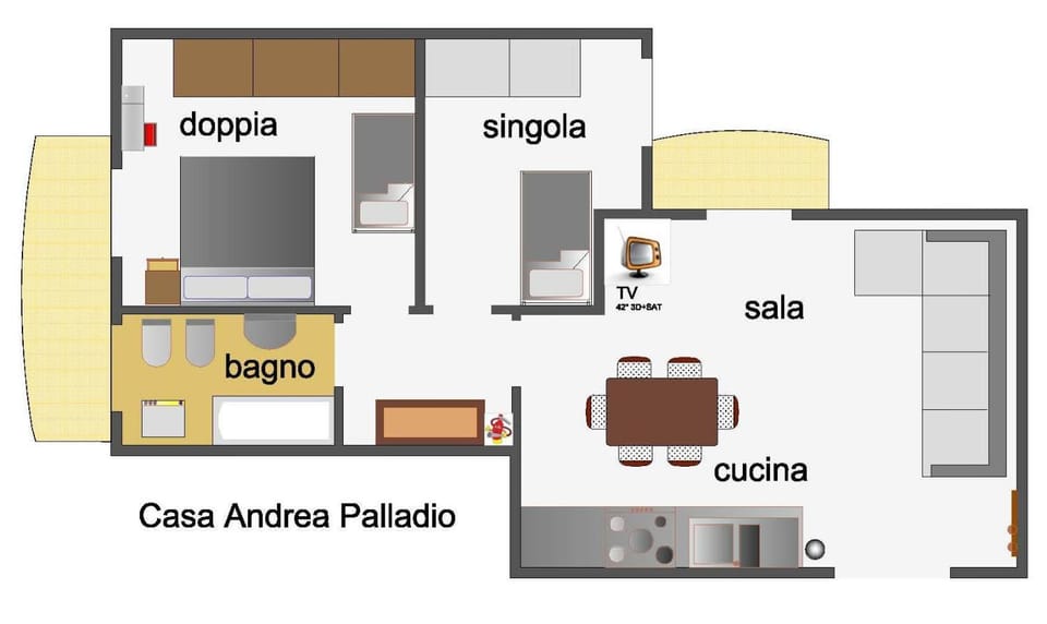 Floor plan, Text overlay, furniture
