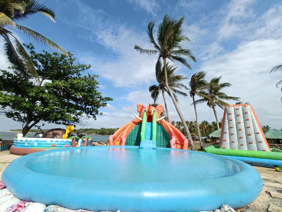 Children play ground, Pool view, Swimming pool