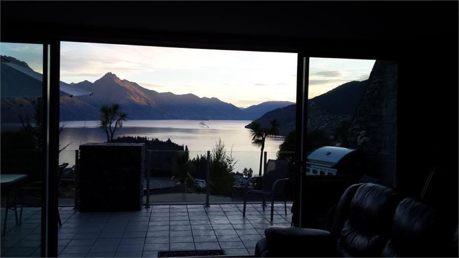 Mountain view, Sunset