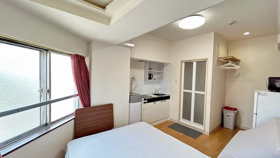 Skytree車站徒步5分 Tokyo東京夜景 機場直達 帶廚房 洗衣機 電梯3小 Apartment in Japan