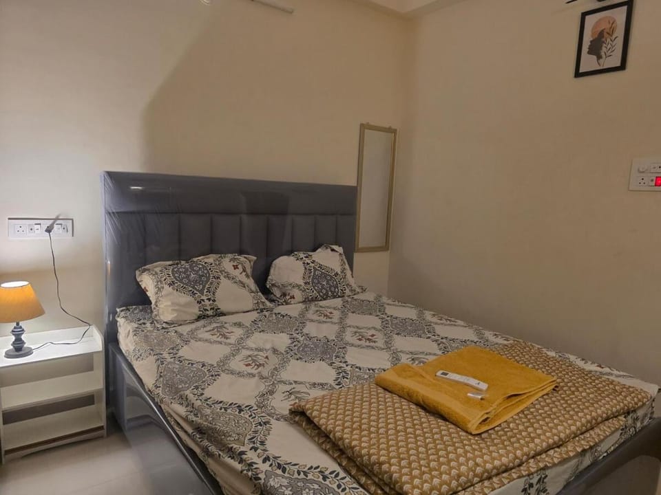 Modern 1BHK 301 Financial District VK Homestays Apartment in Hyderabad