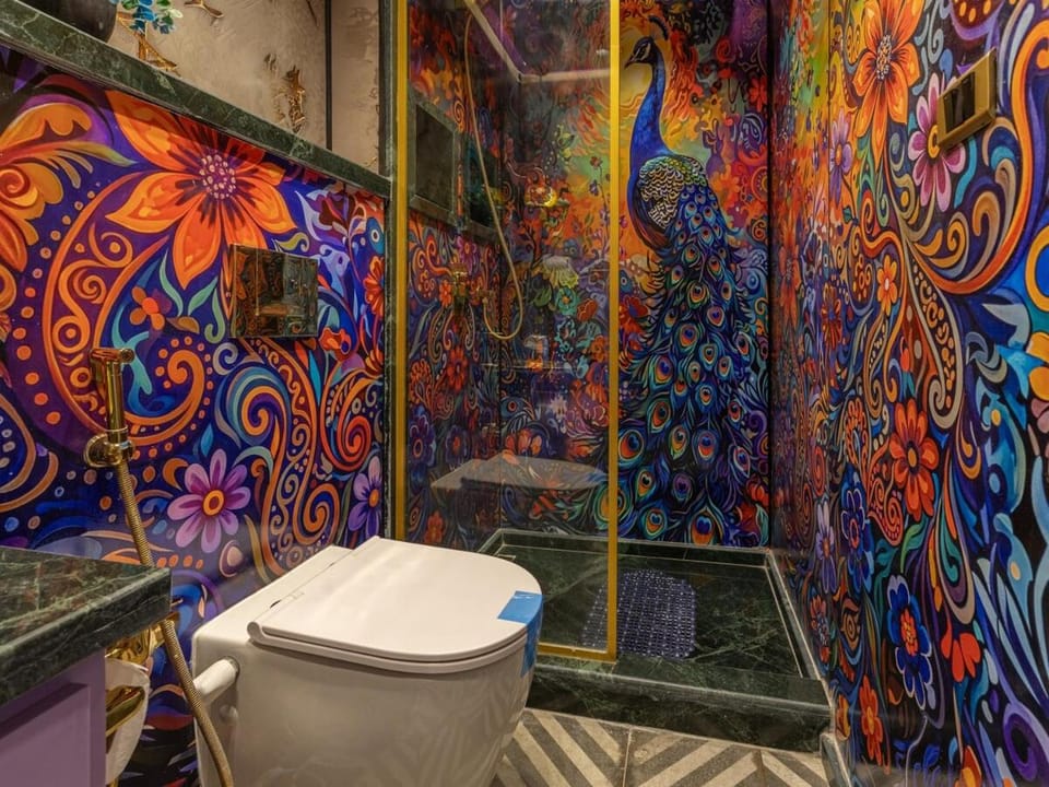 Moroccan Studio Jacuzzi 5 Min Airport selfcheck-in Apartment in Cairo Governorate