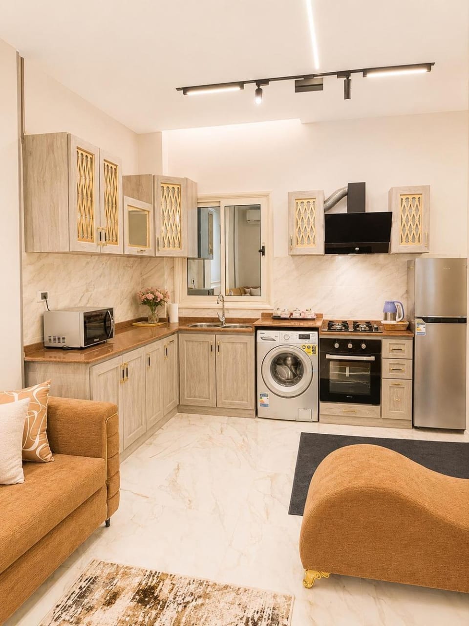 Spacious 3-Bedroom Apartment 2-Min Walk to Dream Beach Apartment in Hurghada