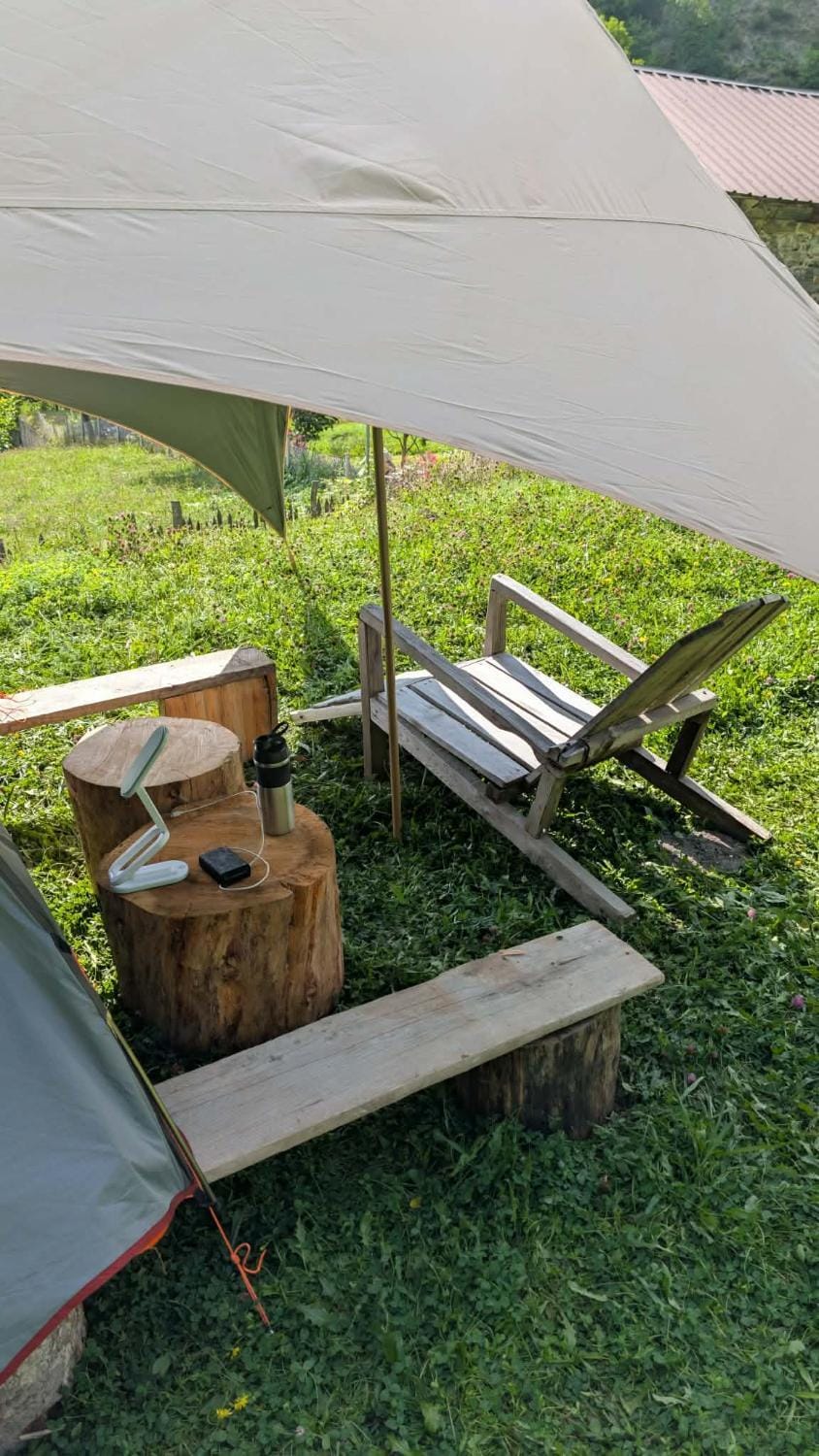 River side camping Luxury tent in Georgia