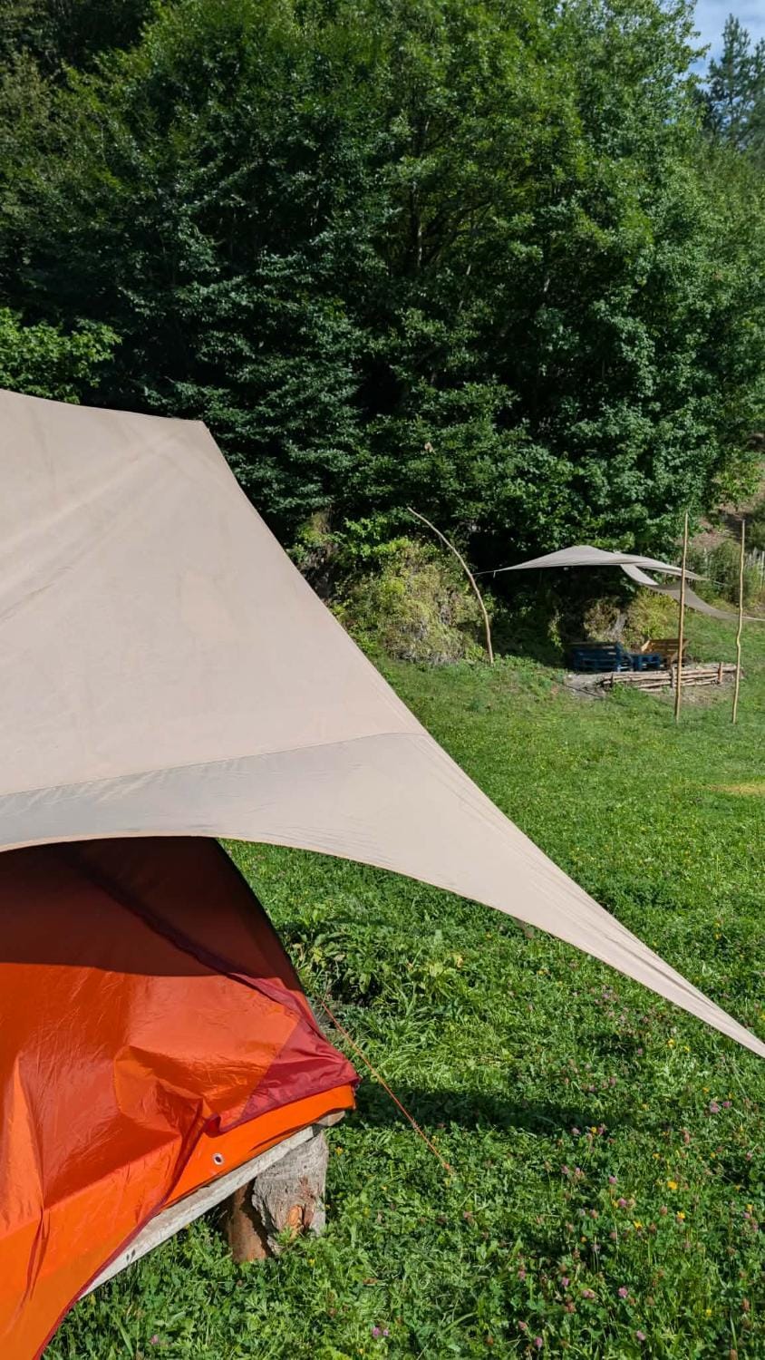 River side camping Luxury tent in Georgia