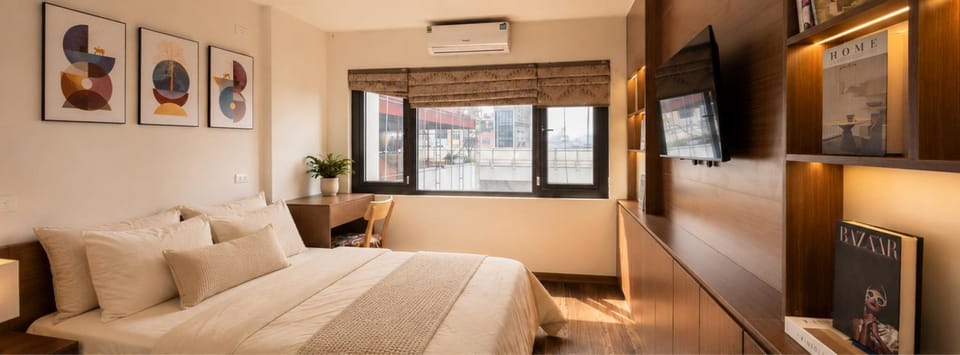 Cozy City View Studio near Bach Mai Hospital Vacation rental in Hanoi