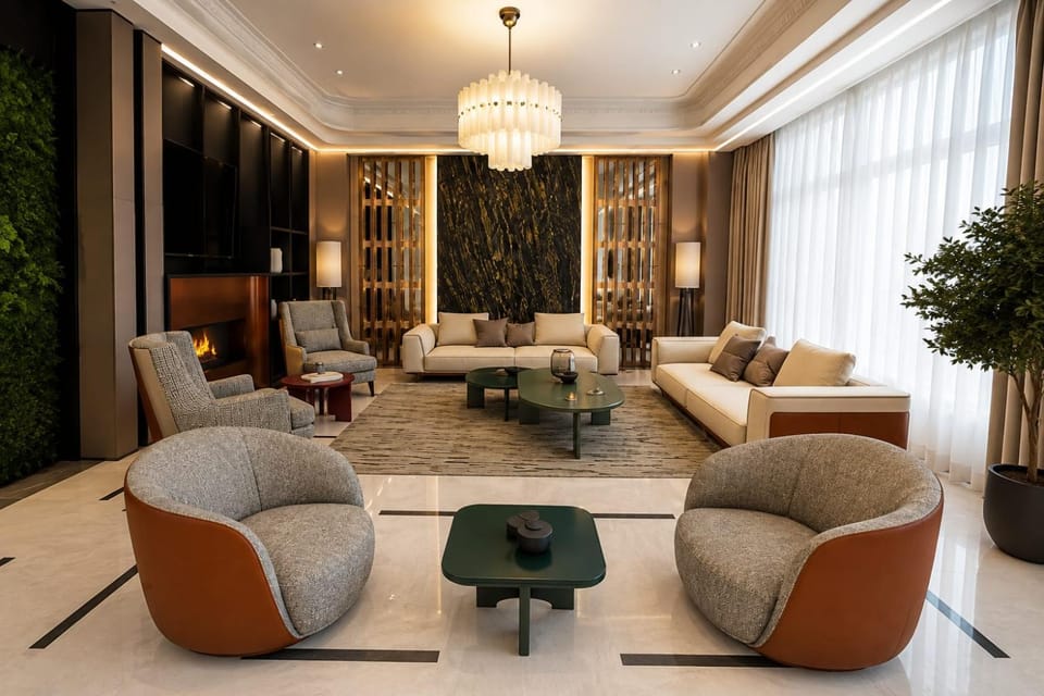 Living room, Seating area