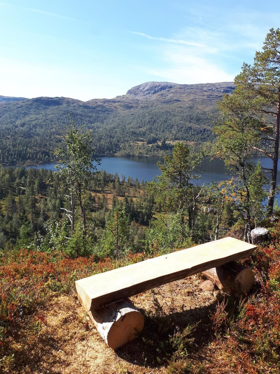 Natural landscape, Lake view, Mountain view
