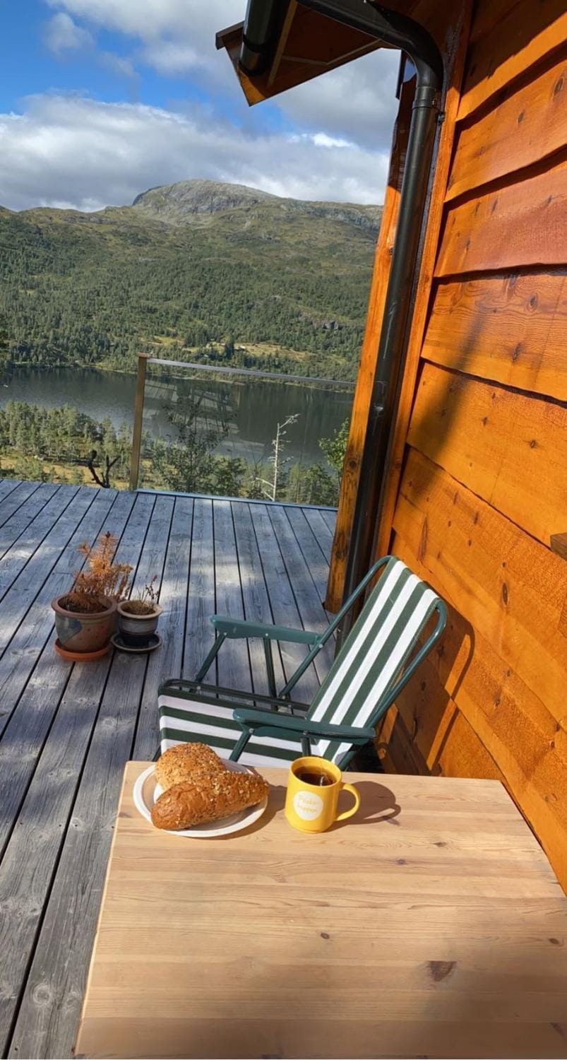 Balcony/Terrace, Food and drinks, Mountain view