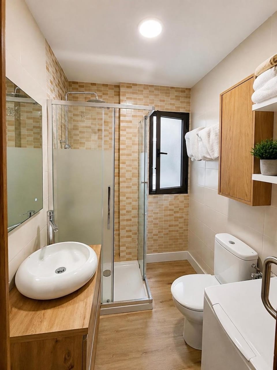 Shower, Toilet, Bathroom, towels