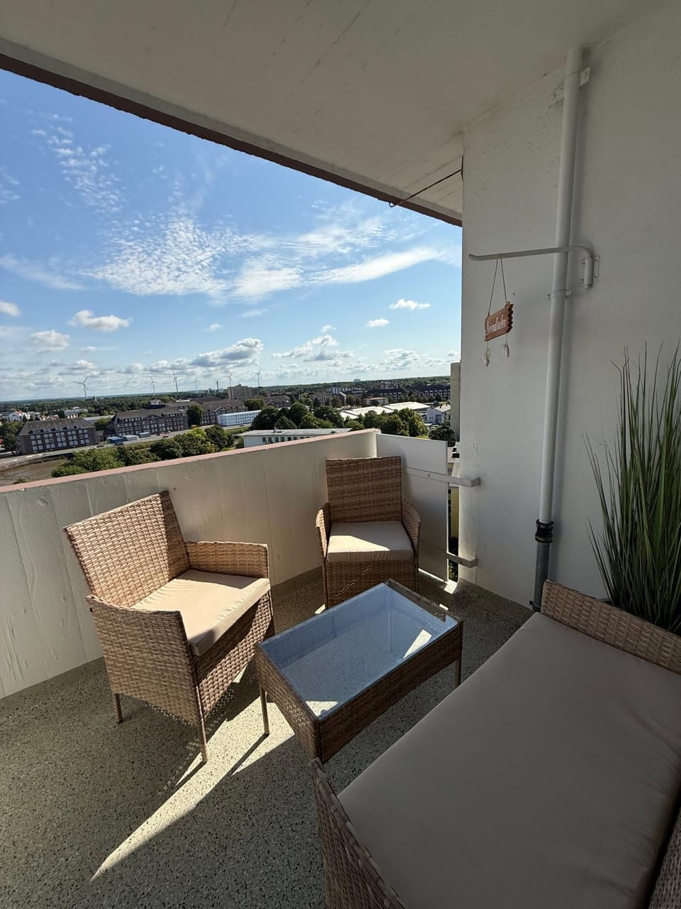View (from property/room), Balcony/Terrace, Seating area