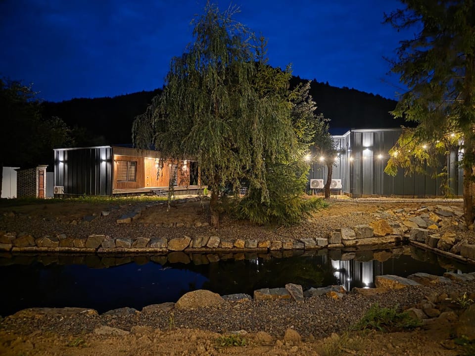Property building, Night, On site, Lake view, Mountain view, River view, Area and facilities