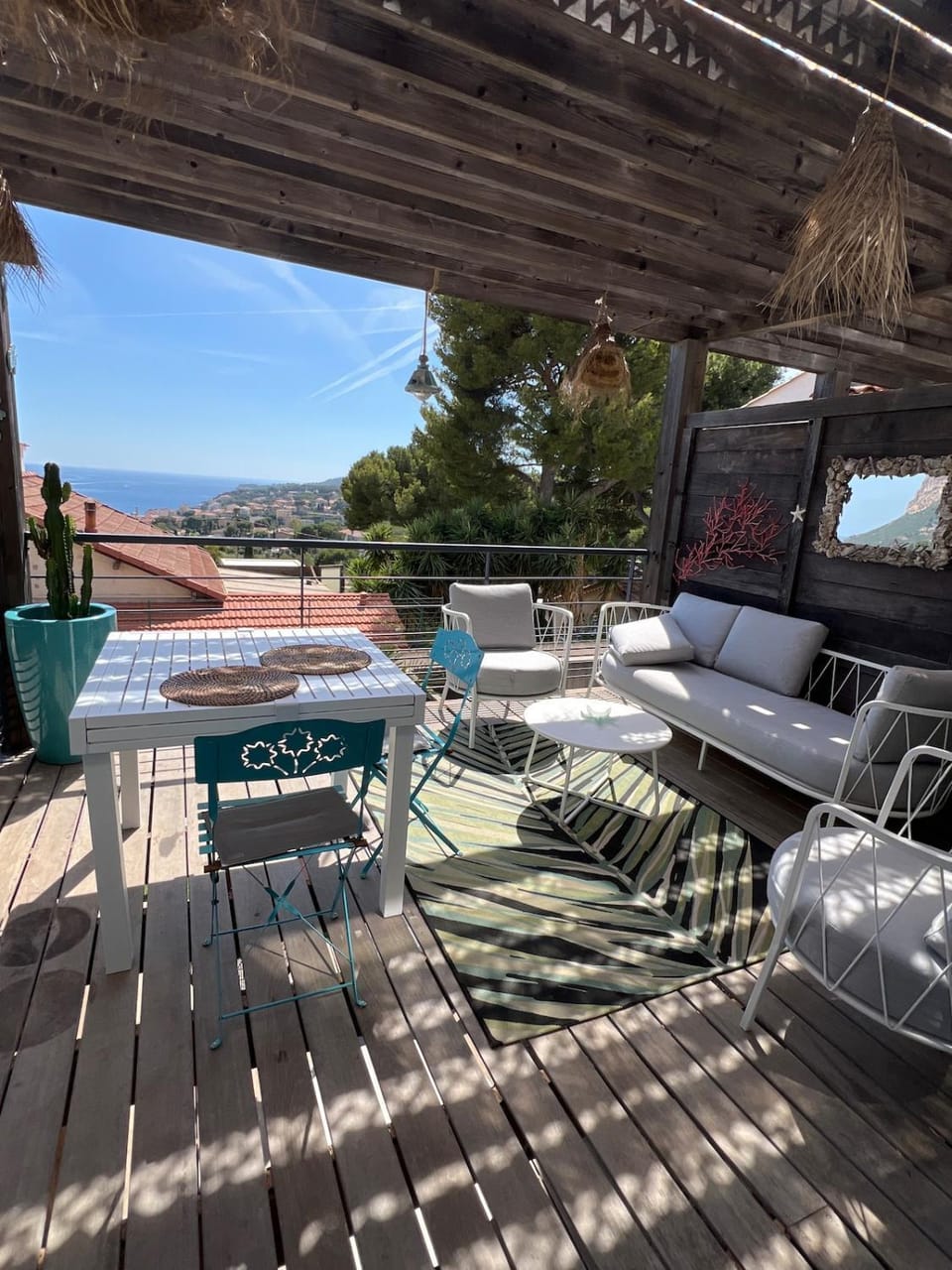 Patio, View (from property/room), Balcony/Terrace, Dining area, Sea view