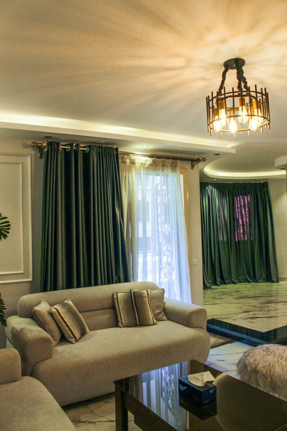 Bed, Living room, Photo of the whole room, Bedroom