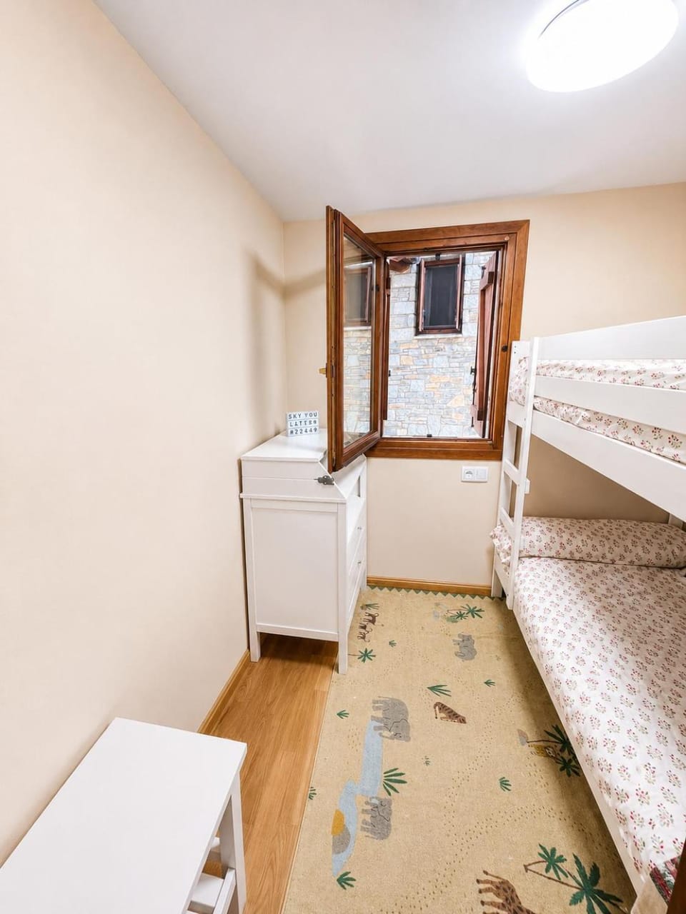 Bed, Photo of the whole room, Bedroom, bunk bed