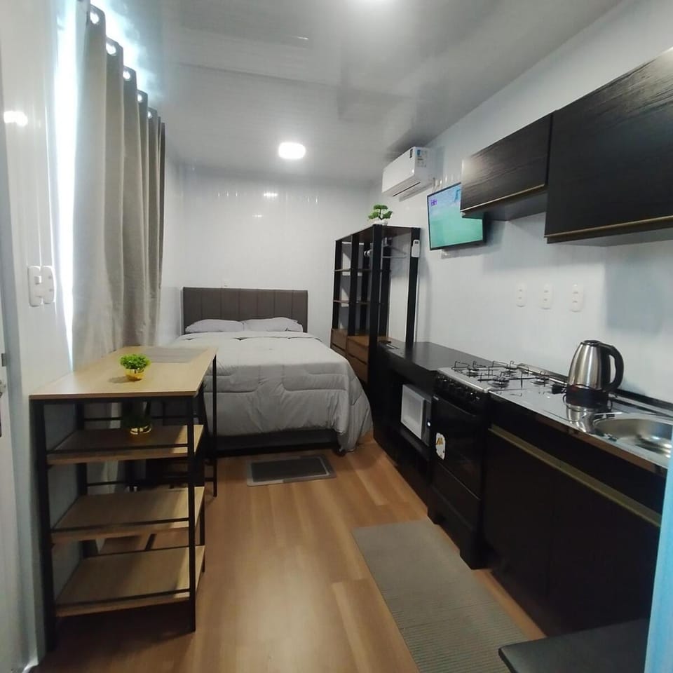 Loft completo no centro, com estacionamento Apartment in State of Santa Catarina