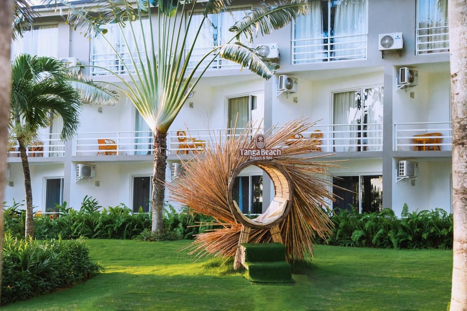 Property building, Garden view