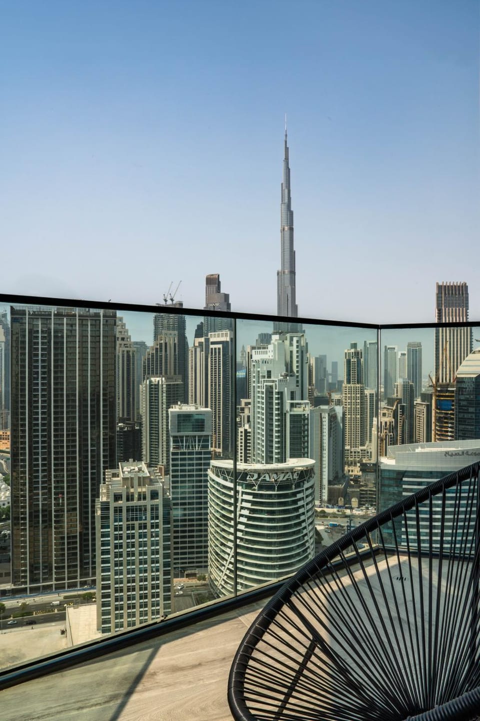 High-Floor Luxe Studio Burj Khalifa View Apartment in Dubai