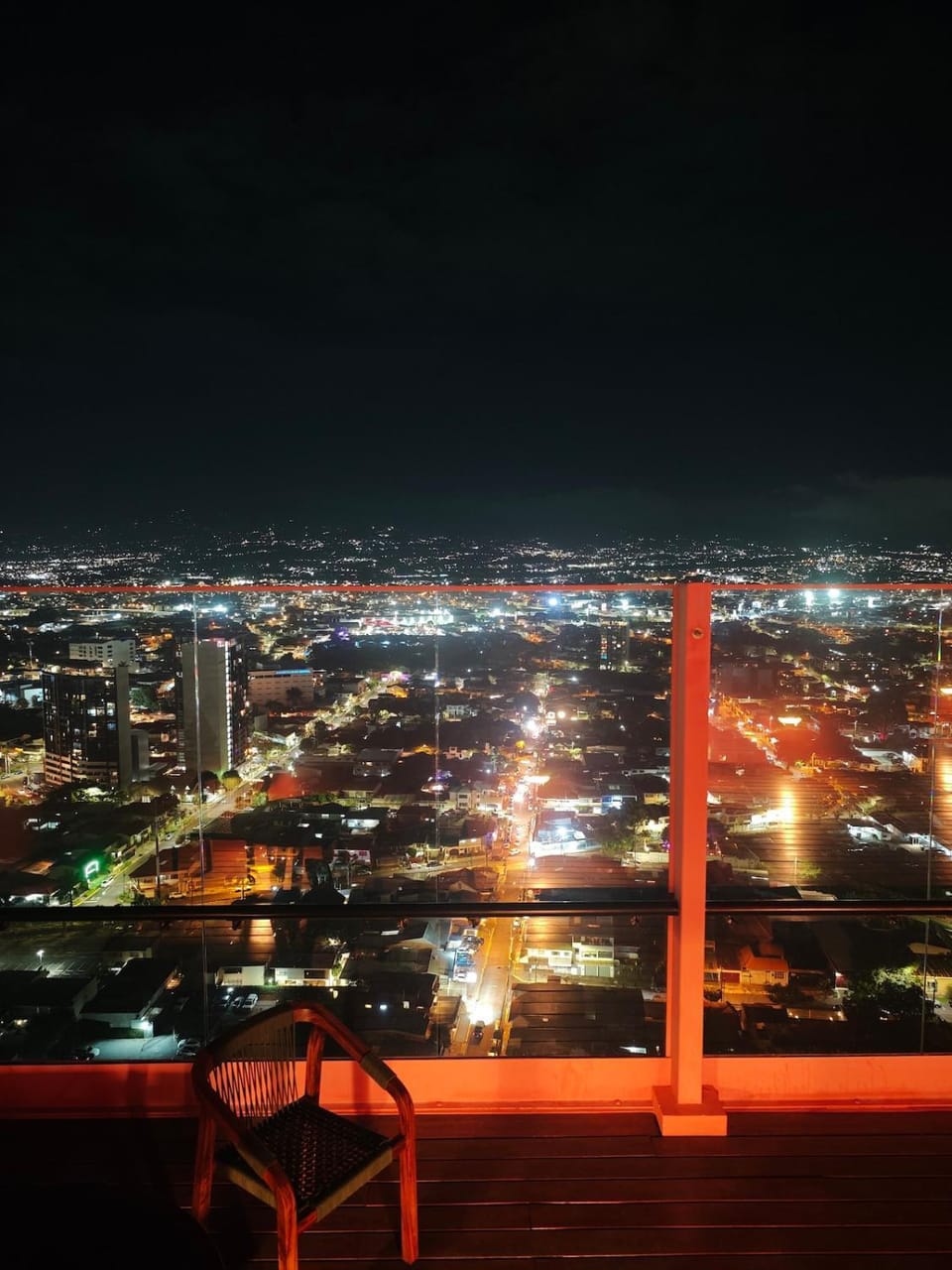 Night, City view